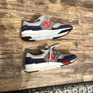 New balance 997 red white and blue New